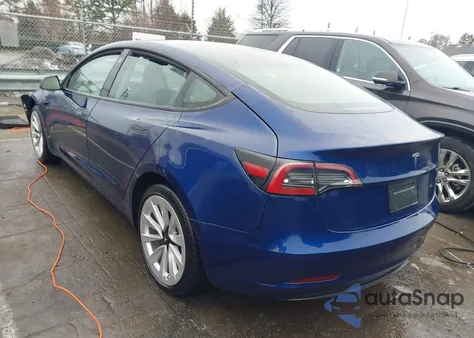 2023 Tesla Model 3 Rear-Wheel Drive from USA, damaged, VIN 5YJ3E1EA9PF602350